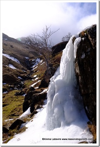 frozen falls