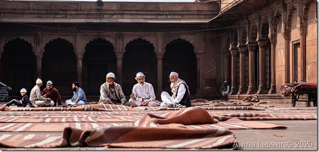 Men in Mosque
