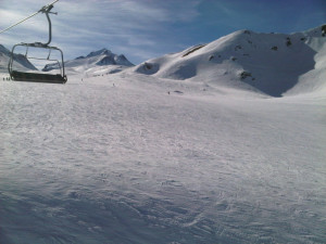 Ski slopes Val d'Isere