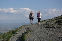 Three Women on a Hill